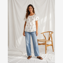 Marta Du Ch�teau - MdcLucianna Top - Beige - Onesize