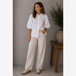 Marta Du Chateau - MdcAivory Bluse Hvid
