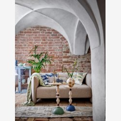 BLOOMINGVILLE - Velva Plaid - Gr�n - Genanvendt Bomuld