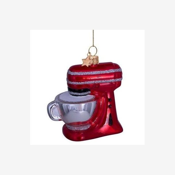 Vondels - Glaskugle Rd Kkkenmaskine 8,5 cm