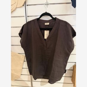 Agenda - Janella Top Brun 100% h�r