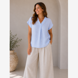 Marta Du Chateau - MdcBellissima Bluse Lysebl�