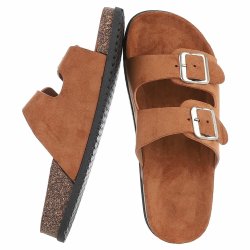 OLGA - Sandal m/Sp�nde Kamel Brun
