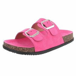 OLGA - Sandal m/Sp�nde Fuchsia
