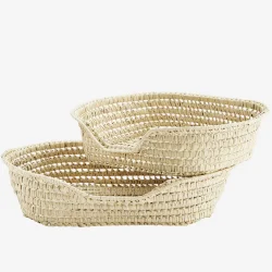 Madam Stoltz - Hundekurv 58x43x15/70x50x15cm