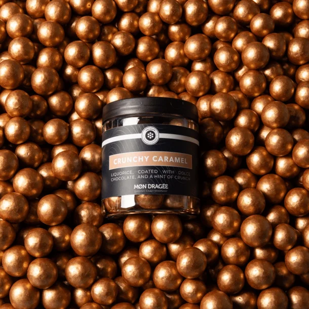 M�n Shop - Crunchy Caramel, Lakrids, dolche chokolade &amp; crunch 150g