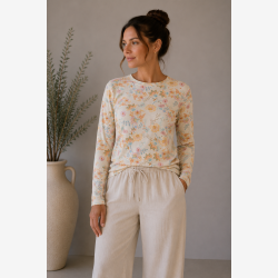 Marta Du Chateau - MdcElissa Top Beige 
