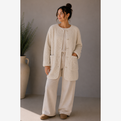 Marta Du Chateau - MdcLucile Jakke Beige Onesize 
