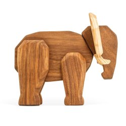 Fablewood Far Elefant figur i tr