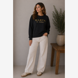 Marta Du Chateau - MdcAnnemette Sweatshirt Sort