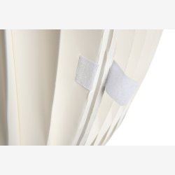 J-Line - Foldbart barbord papir 70x110x70 cm, Off-white