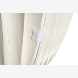 J-Line - Foldbart barbord papir 70x110x70 cm, Off-white