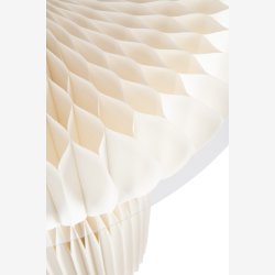 J-Line - Foldbart barbord papir 70x110x70 cm, Off-white