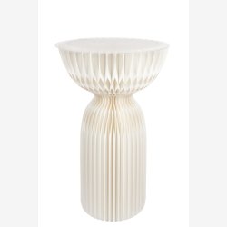 J-Line - Foldbart barbord papir 70x110x70 cm, Off-white