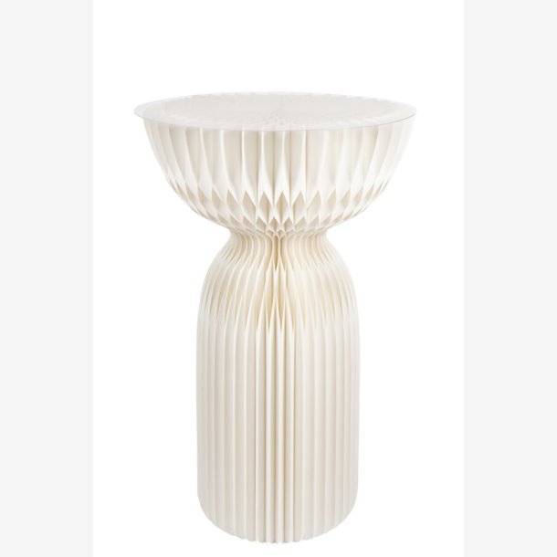 J-Line - Foldbart barbord papir 70x110x70 cm, Off-white