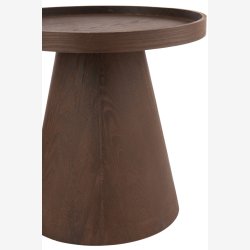 J-Line - St m/2 sideborde mrk tr 45/38,5x50/38,5cm, Natur