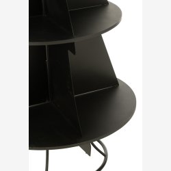 J-Line - Juletrs Udstillingsreol - Flere strrelser, Sort