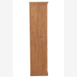 J-Line - Skab m/vin opbevaring 96,5x178x46cm, Natur 