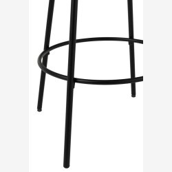 J-Line - Bar bord m/Gummitrs bordplade 60x105x60cm, Brun/Sort