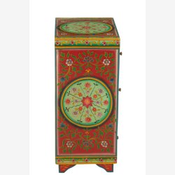 J-Line - Kommode m/7 skuffer 43x65x29cm, Multi Mnster