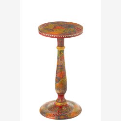 J-Line - Sidebord m/farvet mnster 30x60x30cm, Multi