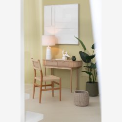 J-Line - Konsolbord m/2 skuffer 100x76x40cm, Natur 