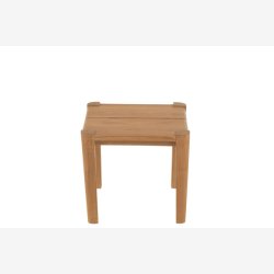 J-Line - Sidebord i massiv tr 40x35x40cm, Natur/Brun