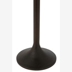 J-Line - Bar bord m. Trplade og metal fod 65x100x65cm, Natur og Sort