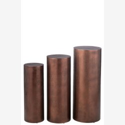 J-Line - St m. 3 sjler i aluminium 3 str. - Flere farver