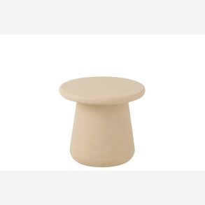 J-Line - Sofabord i tr m. Buttet design 51x46x51cm, Beige