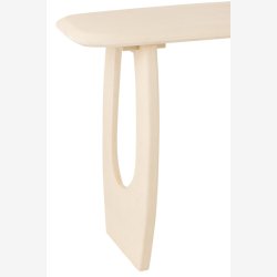 J-Line -  Konsolbord m. Buttet design i tr 120x75x30cm, Creme