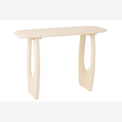 J-Line -  Konsolbord m. Buttet design i tr 120x75x30cm, Creme
