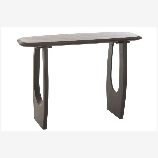 J-Line - Konsolbord m. Buttet design 120x75x30cm, Sort