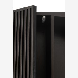 J-Line - Reol m. 8 rum 90x168x33cm, Sort