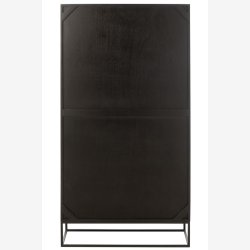 J-Line - Reol m. 8 rum 90x168x33cm, Sort