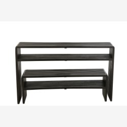 J-Line - St m. To konsolborde i tr 130/118x30x80/40cm - Flere farver