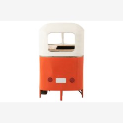 J-Line - Unik bar bus 227x152x89cm, Orange og Hvid
