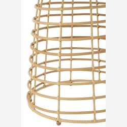 J-Line - St m. to runde sideborde i tr 50/40x50/45cm, Natur