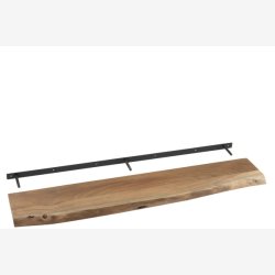 J-Line - Stor svve hylde i akacie tr 115x4x26cm - Flere farver