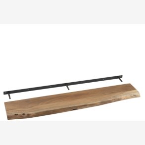 J-Line - Stor svve hylde i akacie tr 115x4x26cm - Flere farver