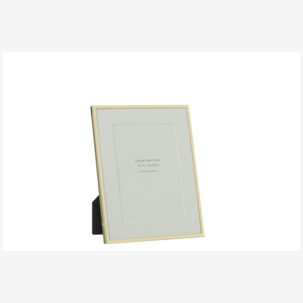 J-Line - Fotoramme Thin Line "guld" metal 13x18cm. 