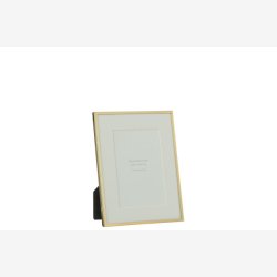 J-Line - Fotoramme Thin Line "guld" metal 10x15cm. 