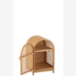 J-Line - Lille skab til de sm m/ en hylde 38x59,5x34,5cm, Natur