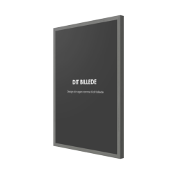 By ADJ - Fotoramme i rustikt tr Mrkegr 12 mm. 29,7x42 cm. A3