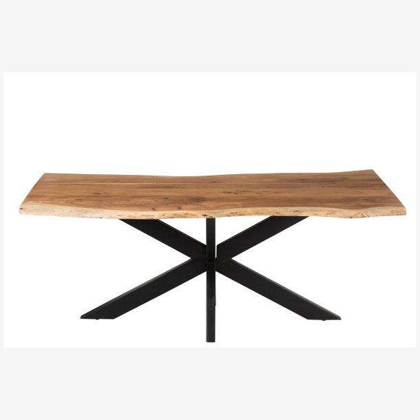 J-Line - Stort spisebord i akacie tr 200x76x90cm - Flere farver