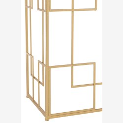 J-Line - Konsolbord i metal 120x81,5x40cm, Guld