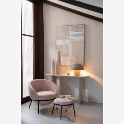 J-Line - konsolbord Akacietr 76,2 x 130 x 45,7 cm, Hvid