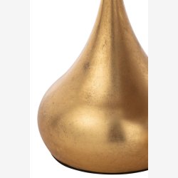 J-Line - St m. To sideborde i metal 45/40x50/40cm, Guld