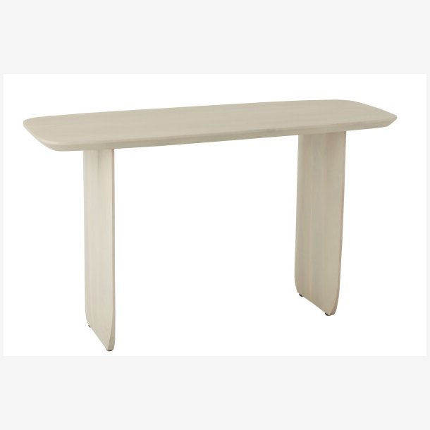 J-Line - konsolbord Akacietr 76,2 x 130 x 45,7 cm, Hvid