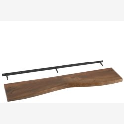 J-Line - Stor svve hylde i akacie tr 115x4x26cm - Flere farver